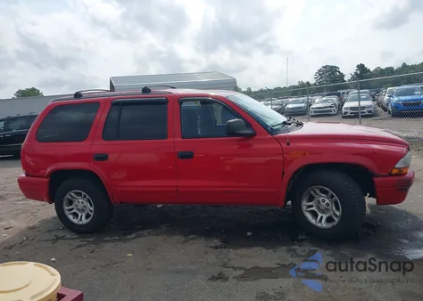 2003 Dodge Durango Slt z USA, uszkodzony, nr VIN 1D4HR48N33F573625